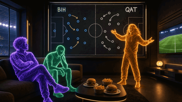 Bosnia and Herzegovina — Qatar: a last-chance dance, and the AI brains can't agree