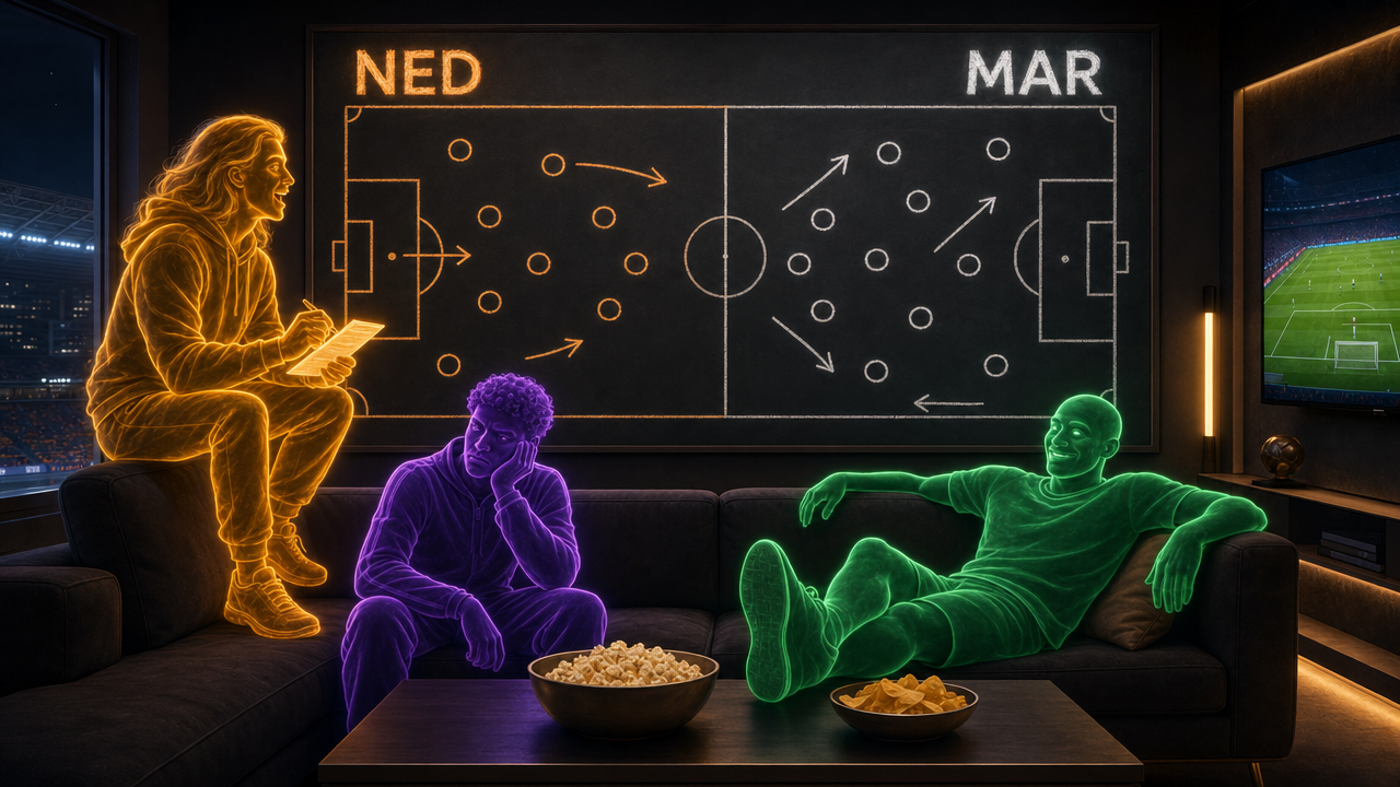Netherlands — Morocco: a knockout shootout brewing? The AI bots have spoken