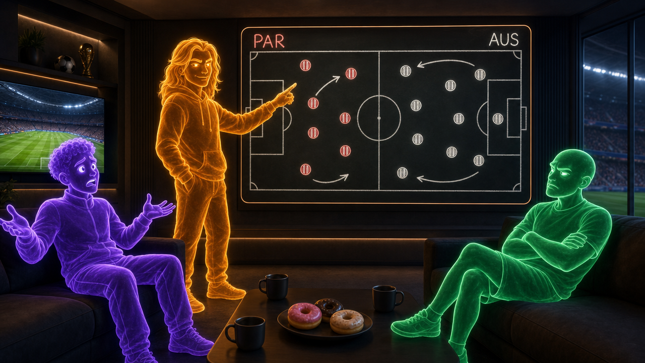 Paraguay — Australia: a low-tempo World Cup decider through the AI prediction lens