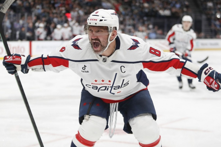 Овечкин обновил собственный рекорд НХЛ по количеству сезонов с 30+ голами