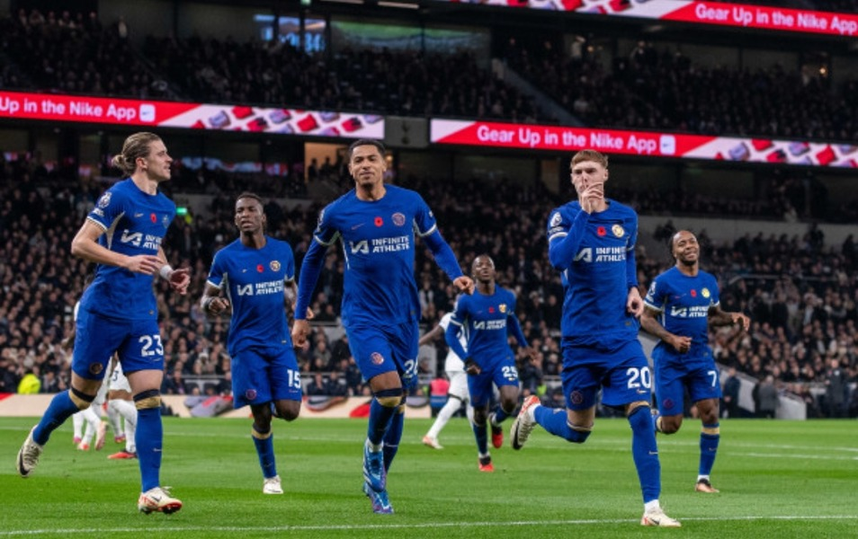 Победа над «Тоттенхэмом» (4:1) – самый яркий матч «Челси» за последнее время. Источник фото – www.chelseafc.com