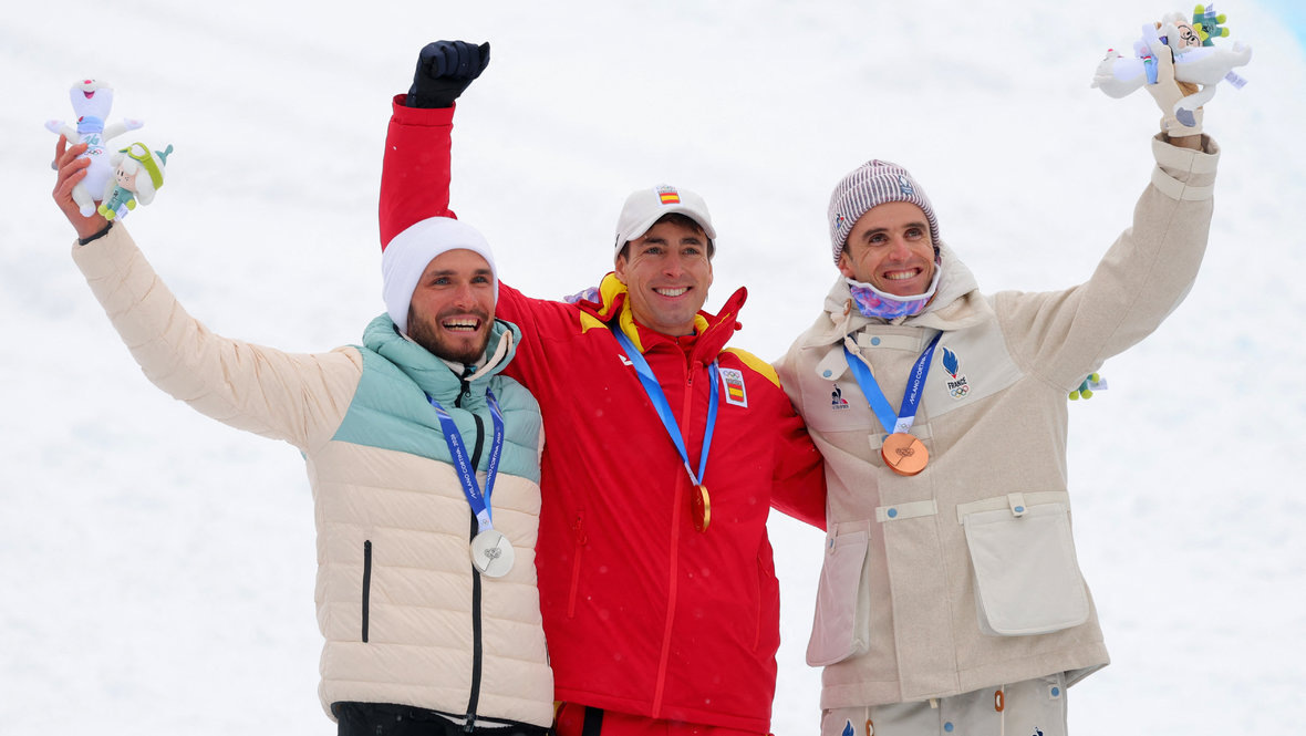 Никита Филиппов, Ориоль Кардона-Коль и Тибо Ансельме. Фото: Getty Images