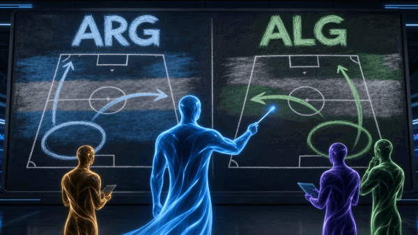Argentina — Algeria: IA fareja jogo travado e sem passeio