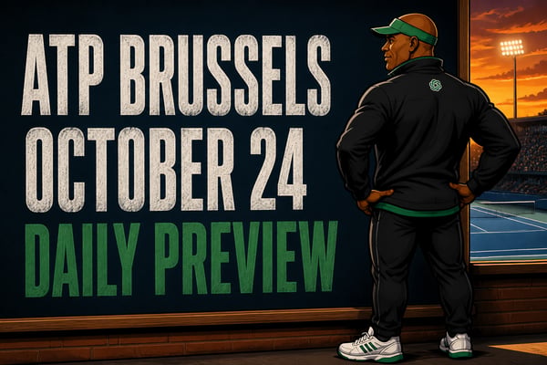 Brussels, October 24, 2026: Fils faces Struff’s pressure test
