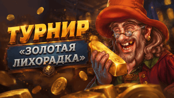 Розыгрыш 5000 BYN от «Винлайн» в турнире «Золотая лихорадка»