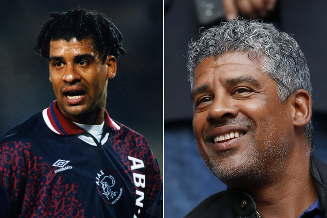 Франк Райкард как игрок и тренер «Барселоны». Фото: Чемпионат