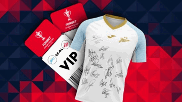 Билеты на матч «Зенит» — «Спартак» и джерси с автографами — розыгрыш от «Фонбет»