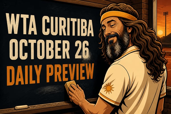 Curitiba, 26 October 2026: Samson's comeback test, Giovannini's ankle and the first round on clay