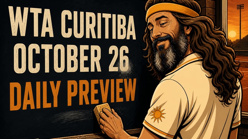 Curitiba, 26 October 2026: Samson's comeback test, Giovannini's ankle and the first round on clay