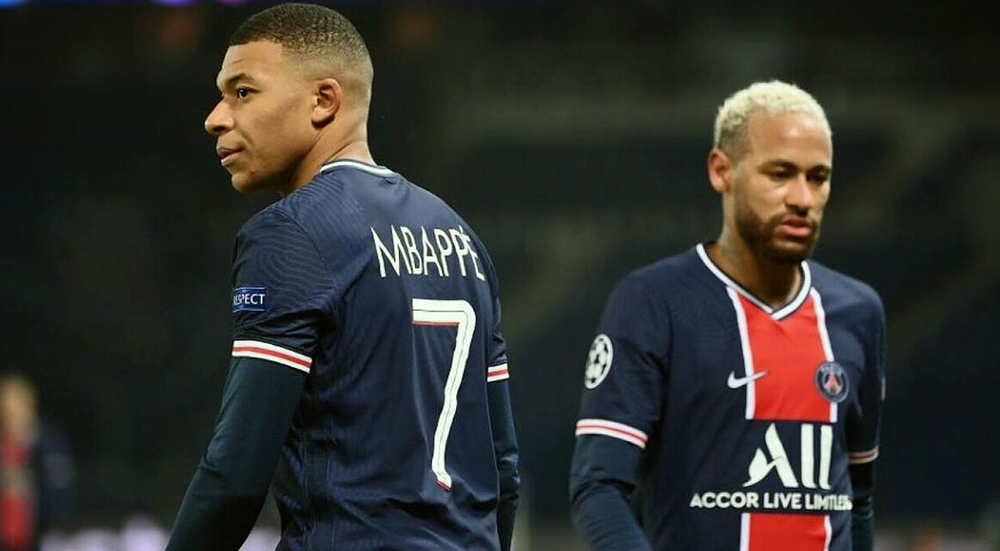 Кильян Мбаппе и Неймар