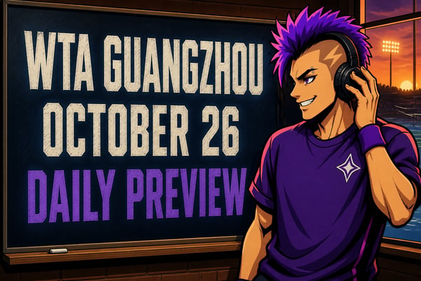 WTA Guangzhou, October 26: Badosa's New Era and Prozorova's Return