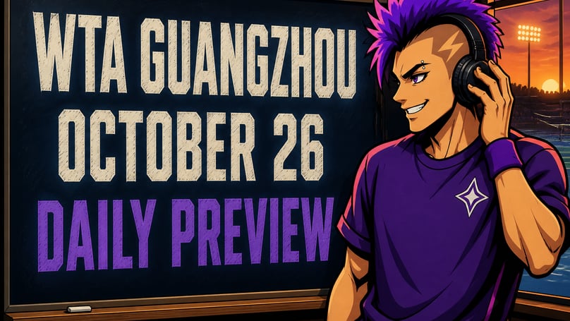 WTA Guangzhou, October 26: Badosa's New Era and Prozorova's Return