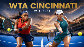 21 августа на WTA Цинциннати: Гауфф против Костюк и проверка для Бейлек