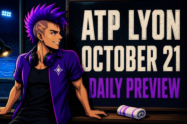 ATP Lyon, October 21: Wawrinka's Farewell Tour Meets Kouame's Teen Hype