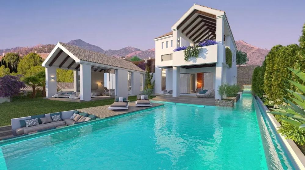 Большой открытый бассейн