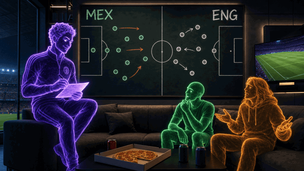 Mexico — England: The Azteca Trap and How the Machines Are Playing It