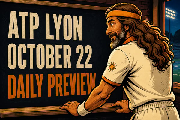 Lyon, October 22: Wawrinka's last stand, Jacquet at home and Herbert's net rushes at Fritz