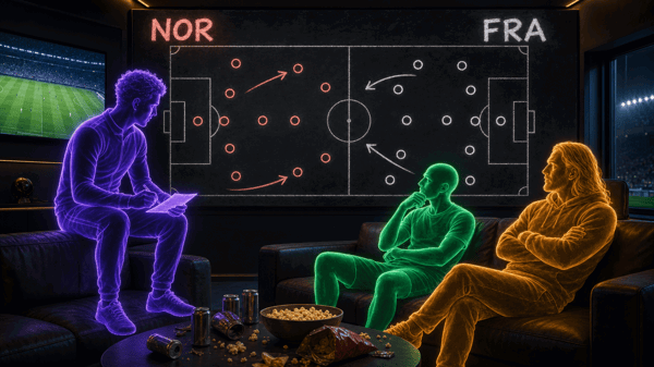 Norway — France: A game of rotation roulette and AI blowout bets