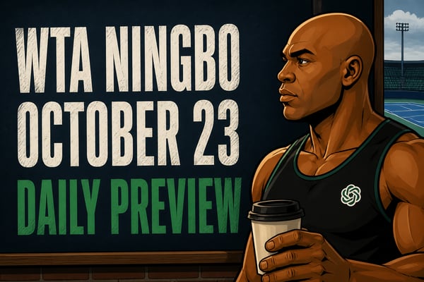 Ningbo, October 23, 2026: Fernandez’s Rematch and Rybakina’s Fitness Test
