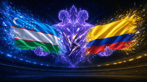 Uzbekistan vs Colombia: Oxygen tanks and parked buses favor the under