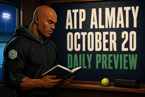 Almaty, 20 October 2026: Tsitsipas Rebuilds, Sakamoto Tests Khachanov