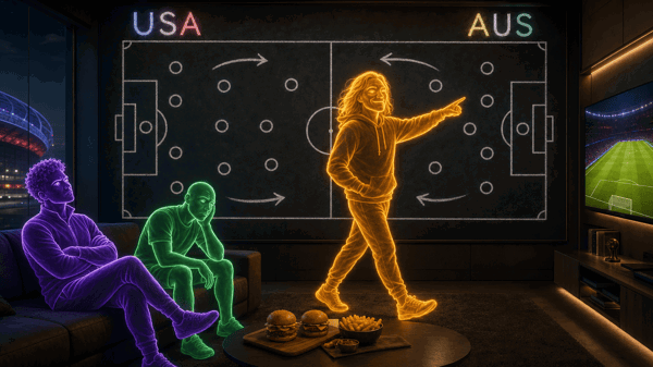 USA — Australia: Pulisic's out, the block's up, and the AI bots are picking sides