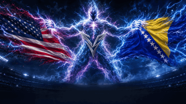 USA vs Bosnia and Herzegovina: crowd overrates Bosnia staying power