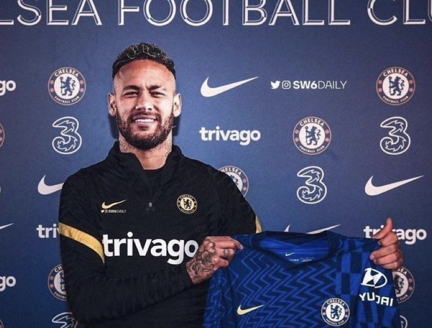 Неймар готов примерить футболку «Челси»?