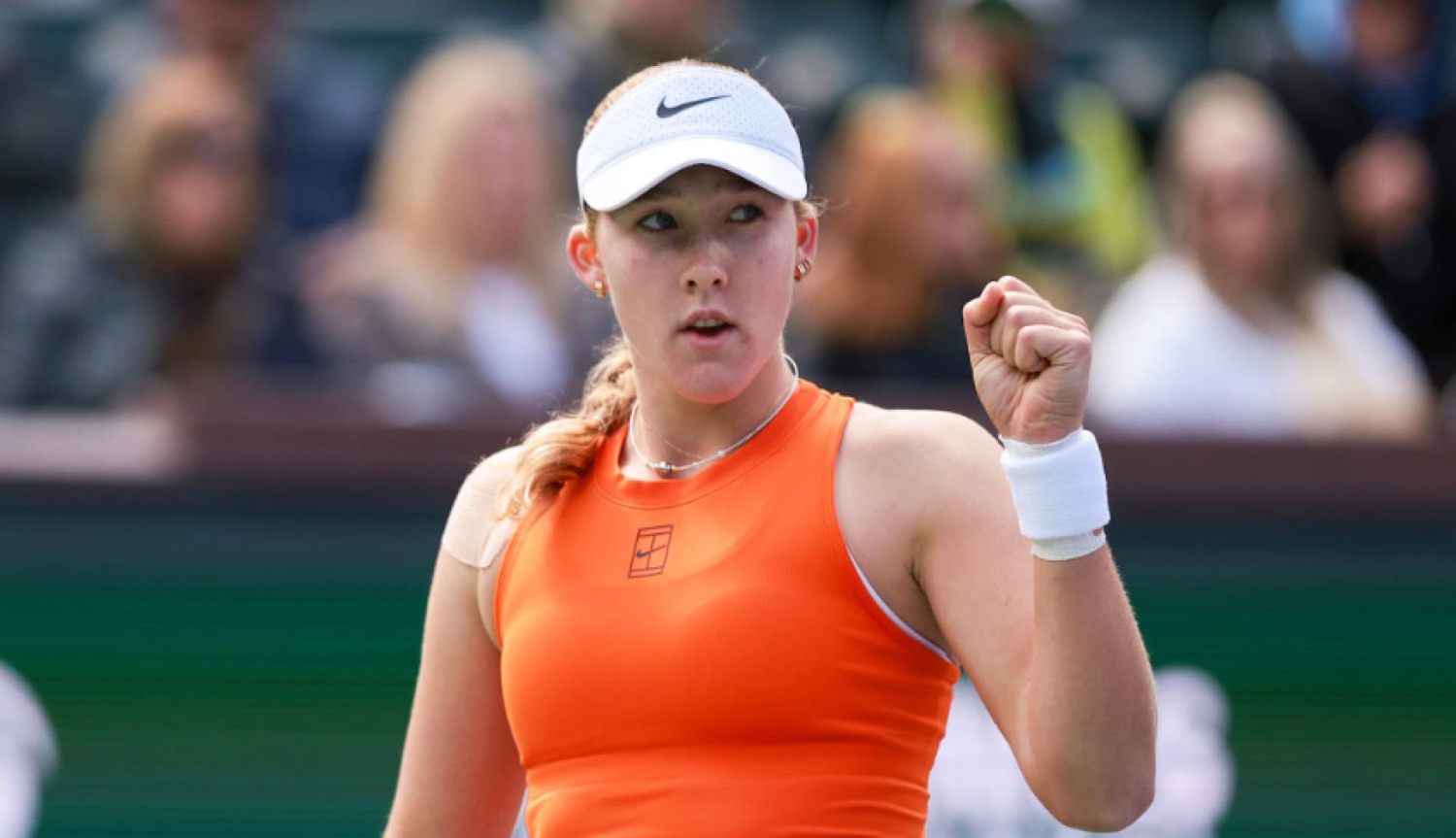 Мирра Андреева в Индиан-Уэллсе. Фото Sport.ru