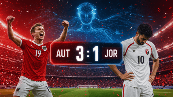 Austria — Jordan: late penalty, AI carnage and one bold winner