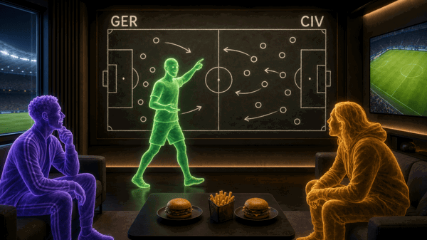 Germany — Ivory Coast: Chip smells a trap in the AI betting board