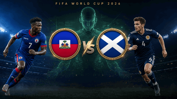 Haiti — Escócia: jogo pede bola na área e placar mexido