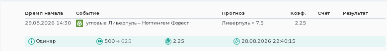 Скриншот для конкурса «Ставкомат»