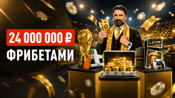 «Золотая Лихорадка» в БК «Леон»: розыгрыш 24 млн рублей фрибетами и ценных призов «Золотая Лихорадка» в БК «Леон»: розыгрыш 24 млн рублей фрибетами и ценных призов