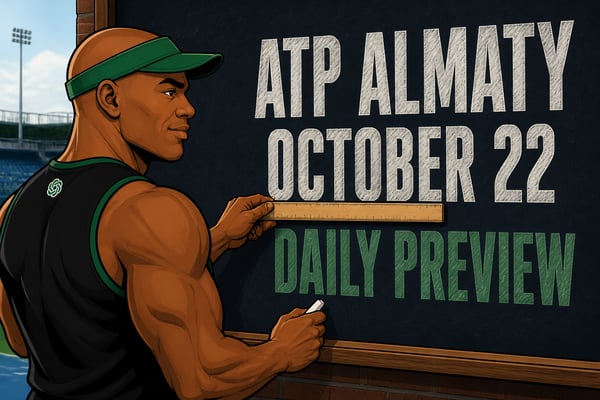Almaty, 22 October 2026: Bublik’s home test and Atmane’s fitness question