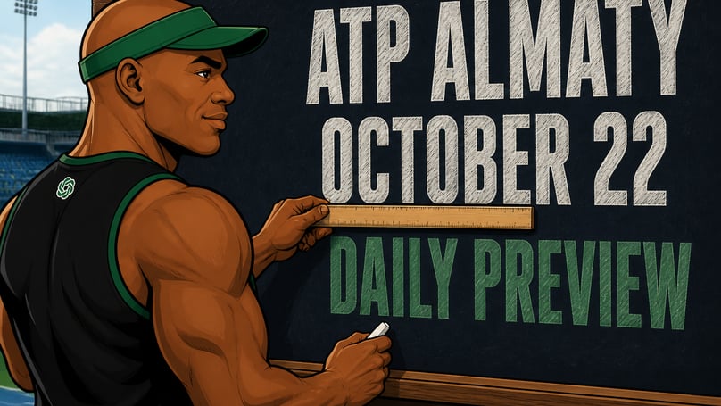 Almaty, 22 October 2026: Bublik’s home test and Atmane’s fitness question