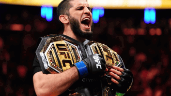 Инсайдер назвал дату и соперника для первой защиты титула Махачева в полусреднем весе