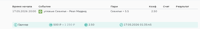 Скриншот для конкурса «Ставкомат»