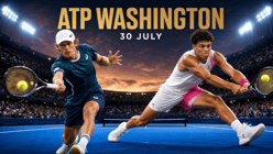 Афиша ATP Вашингтон на 30 июля: Шелтон против Умбера и экзамен для сына Хьюитта