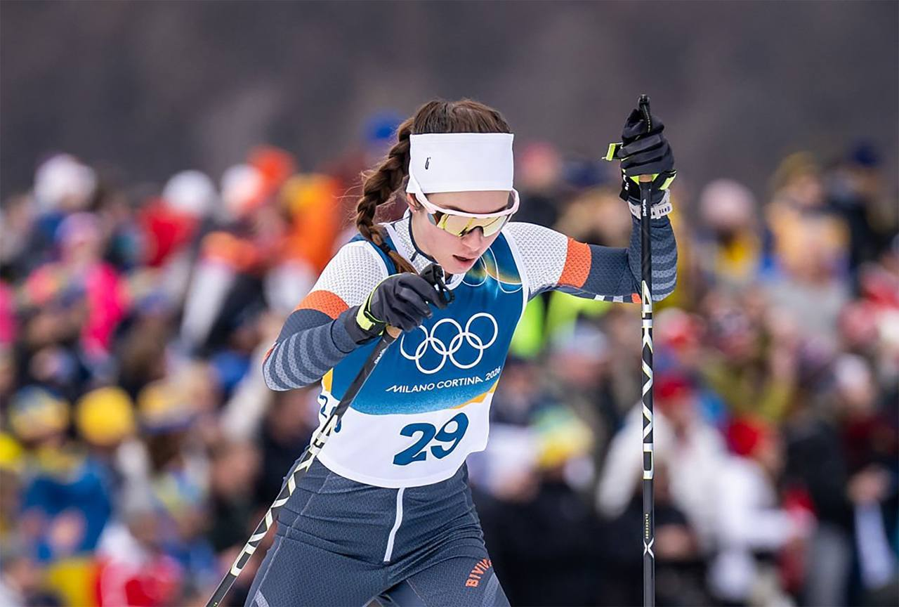 Дарья Непряева на Олимпиаде-2026. Фото: Getty Images