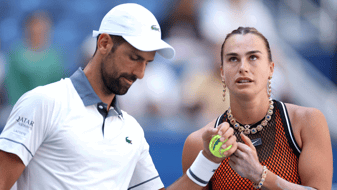 Джокович и Соболенко сенсационно вылетели после первого раунда микста на US Open
