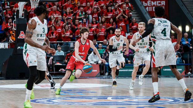 «Локомотив-Кубань» против УНИКСа. Фото: БК УНИКС