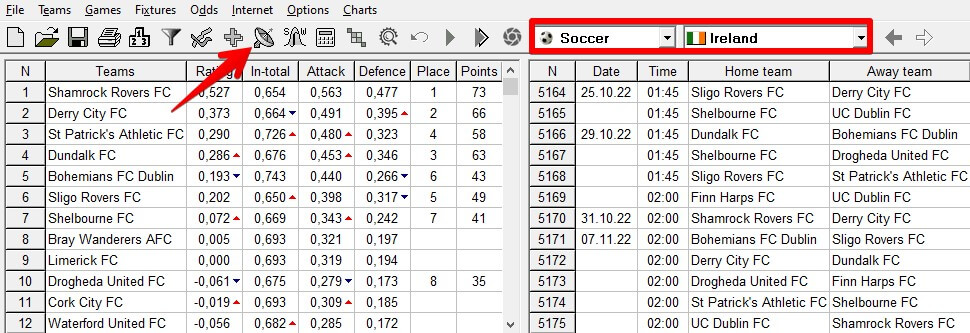 Верхняя панель