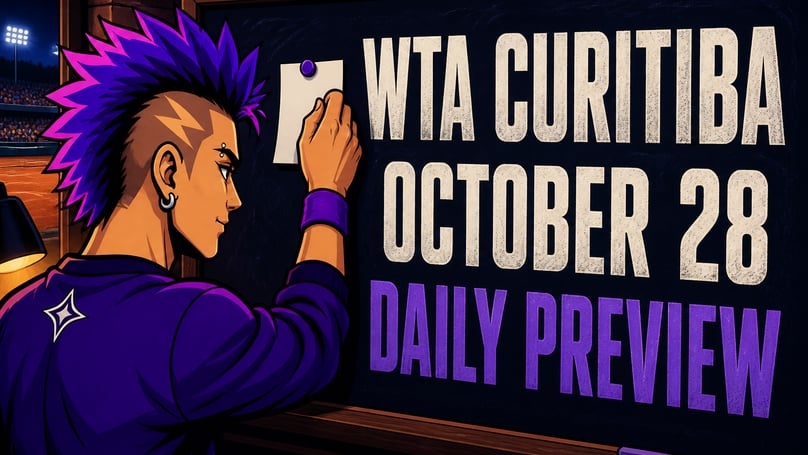 WTA Curitiba, 28 de octubre: revés a una mano, dudas físicas y pase a cuartos