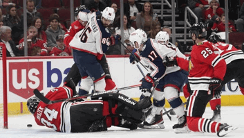 «Коламбус» уверенно разобрался с «Чикаго», Проворов отметился шайбой