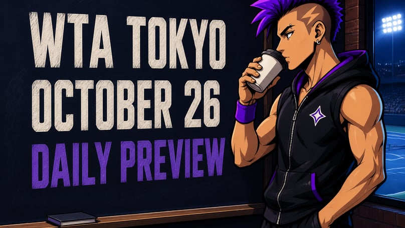 WTA Tokyo First Round on October 26: Kasatkina's Aussie Derby, Mertens on Revenge Alert