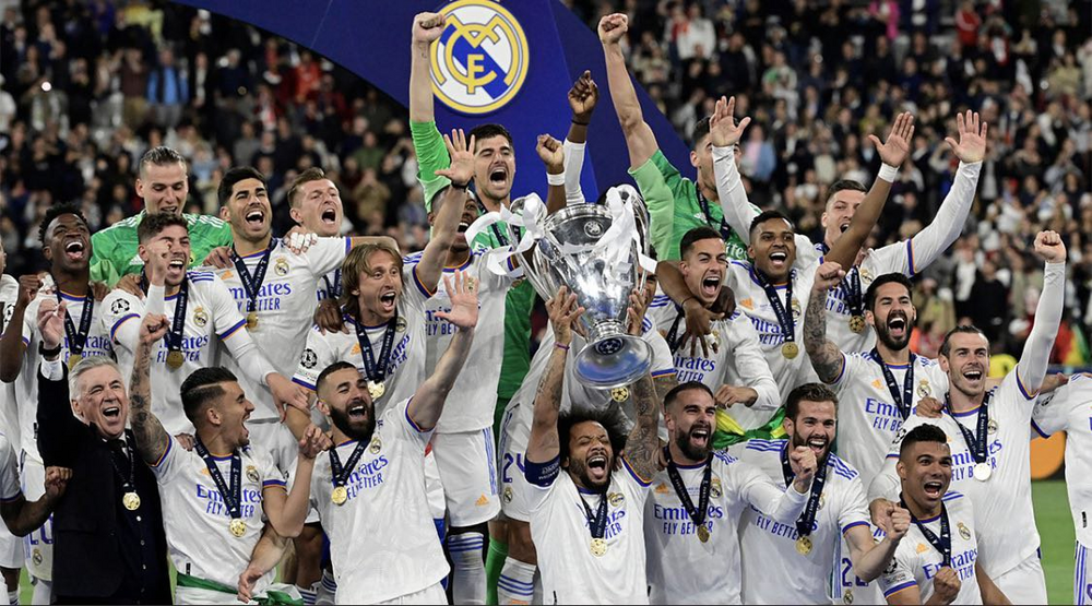 «Реал» Мадрид стал победителем Лиги чемпионов в 2022 году