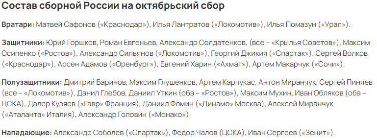 Российская сборная