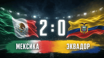 Мексика — Эквадор 2:0: хозяева на «Ацтеке» вышли в 1/8 и прервали 40-летнее ожидание