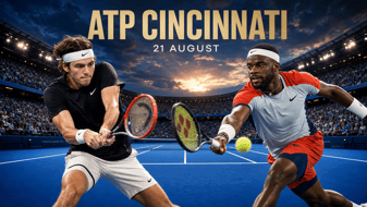 21 августа на ATP Цинциннати: Фриц против Накашимы в четвертьфинале